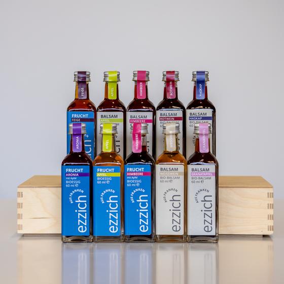 ezzich tasting FRUCHT - kleines fruchtig & süßes Probierset 