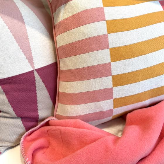 Funky Doris Kissenhülle MOJO PINK koralle orange