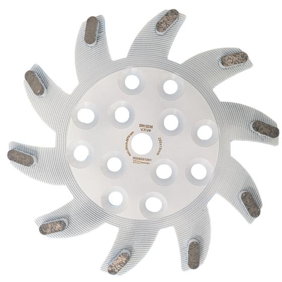 Diamant-Stern-Schleifscheibe <br> Ø 250 mm medium Bindung<br> für universelle Anwendung