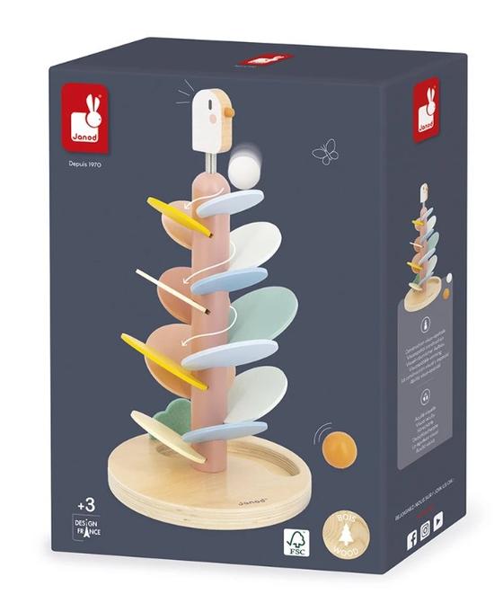 Janod Kugelbahn Vogel Sweet Cocoon