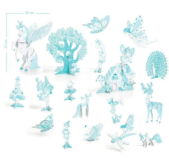 Djeco Color Assemble Play Fairy World