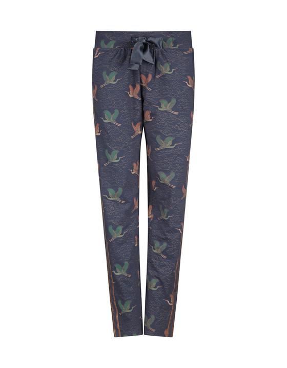 Lounge-Hose "Kranich", Pyjamahose, Baumwolle