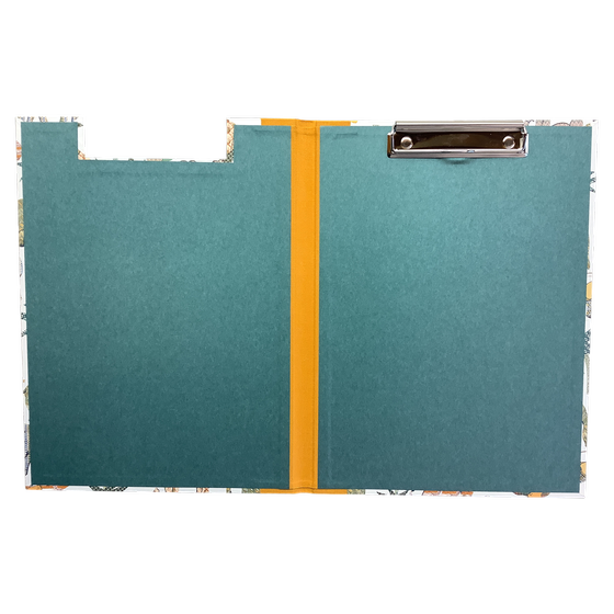 Klemmbrett - Elefanten, Italienisches Buntpapier