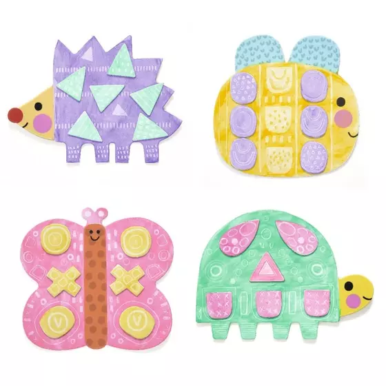 Djeco  Malset 18+ Fingerfarbe Kleine Formen