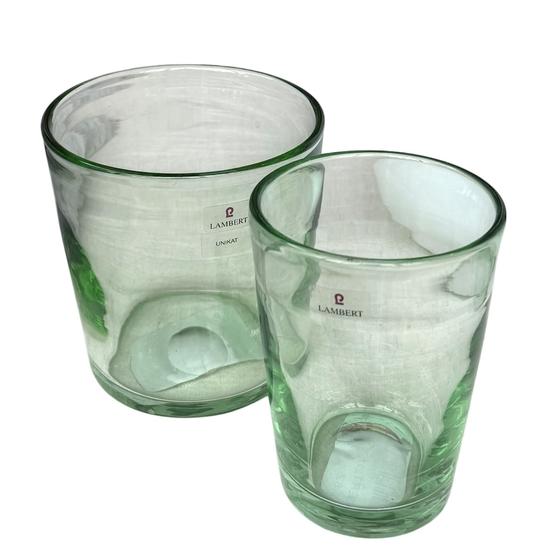 Lambert Vase EMMA Bistro Glas mittel grün