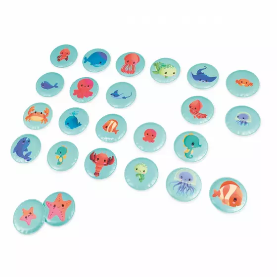 Janod Badespielzeug Memory Meine Tierbabys