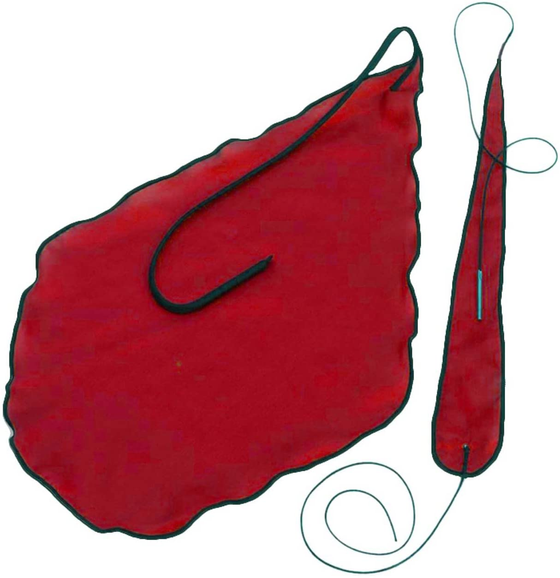 Kölbl - Durchziehwischer für Oboe rot