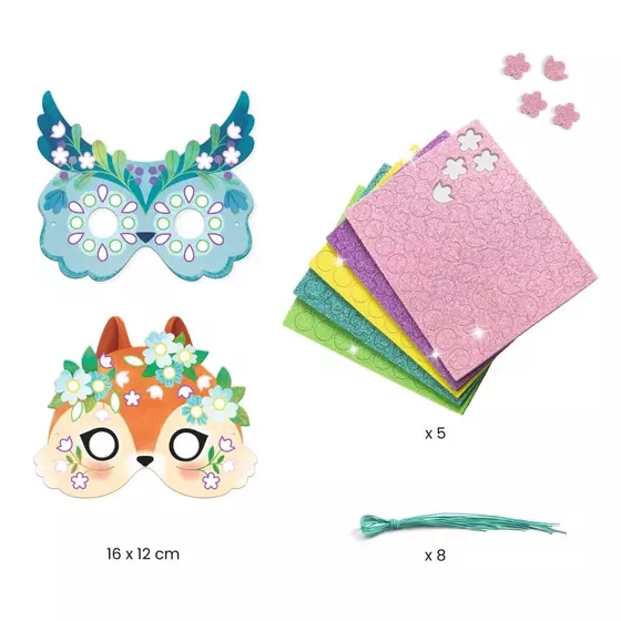 Djeco DIY Masken Tiere