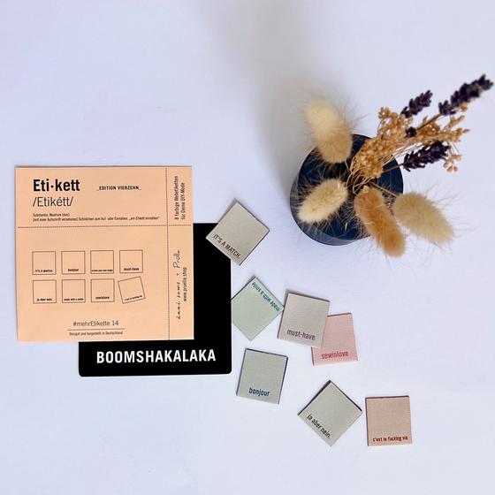 Label #mehrEtikette Edition 14  - 8 Webetiketten