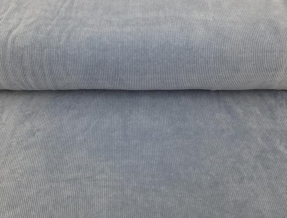Cordjersey hellblau