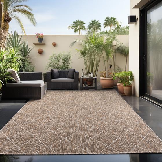 In & Outdoor Teppich Zagora beige/bej