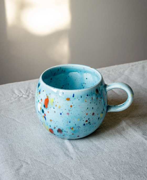 Tasse | Partyball-Tasse / Kaffeebecher - Blau
