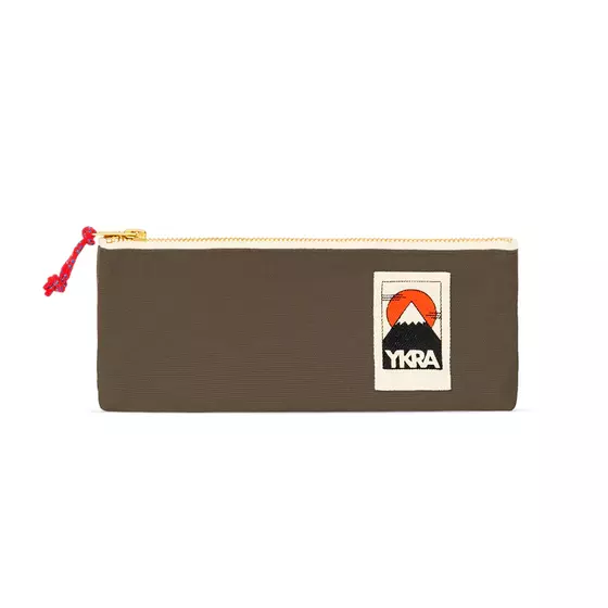 Ykra Pencil Case Khaki