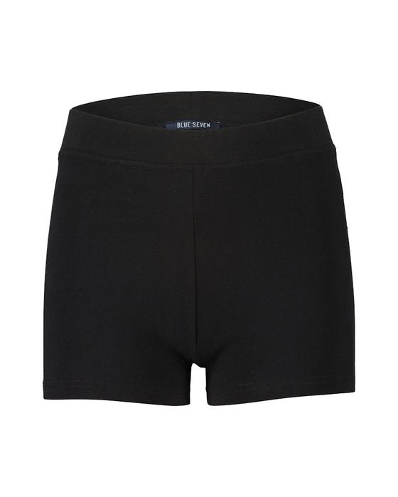 Radler-Shorts, Baumwolle, schwarz
