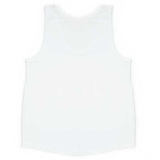 goldmarie LOVE PEACE MOIN Tank-Top - weiß neon pink 