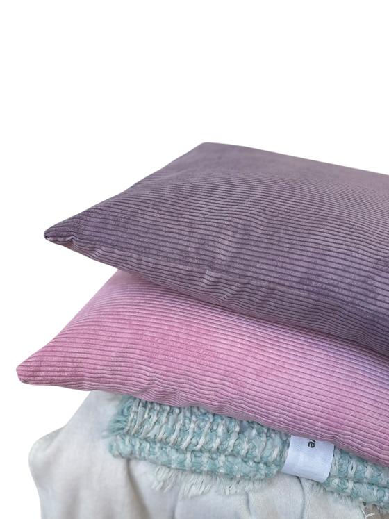 Pad Kissenhülle 40x40 CASUAL Cord rose