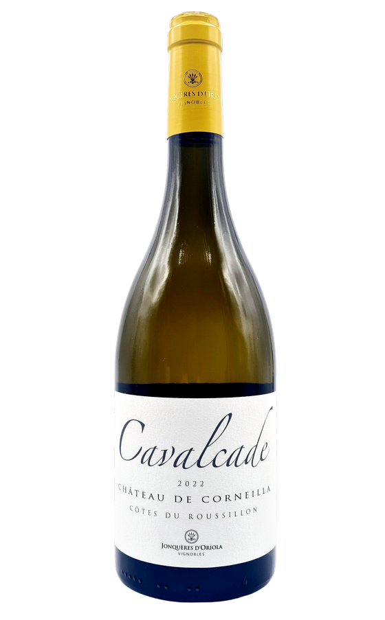 Château de Corneilla Cavalcade Blanc 2022 Weißwein, Grenache Blanc/Vermentino/Macabeu, fruchtig und frisch - Côtes du Roussillon AOP