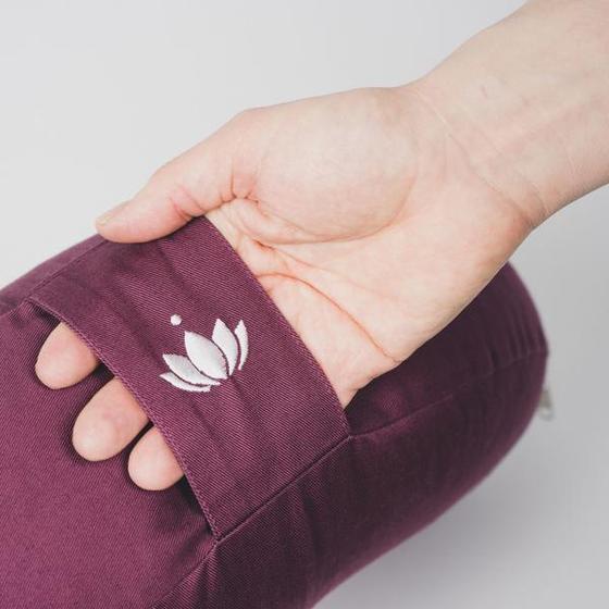 Lotuscrafts Yogakissen Halbmond Shanti Natur