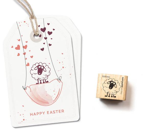 Cats on Appletrees Stempel Schaf Isidora