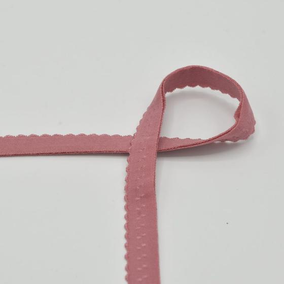 Elastisches Einfassband altrosa