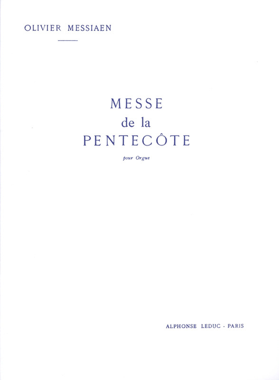 Messe De La Pentecote