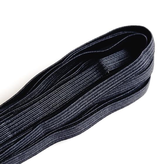 Flachgummi Stück à 50cm - himmelblau