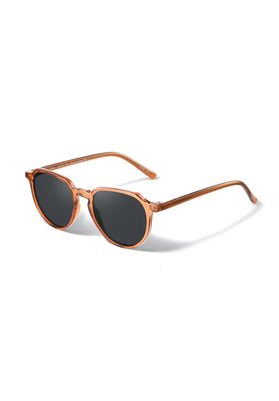 eco SHADES Sonnenbrille BONO -  transparent braun - Unikat 