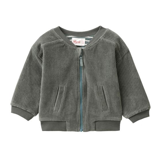 People wear Organic Wende Nicki Sweatjacke Eukalyptus 