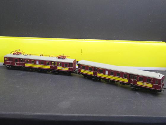 Brawa 44088 Elektro Triebwagen ET 65 005-7 SVG rot m. Brawa Reklame 21pol.Schnittstelle Spur H0 OVP