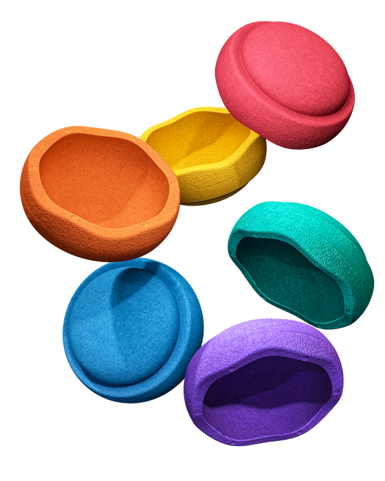 Stapelstein Original Rainbow Classic 6 St.