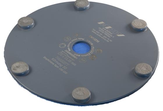 Diamant Schleifscheibe <br> Ø 178 mm x Körnung 50 <br> mit Klettaufnahme <br> zum Schleifen von Parkett