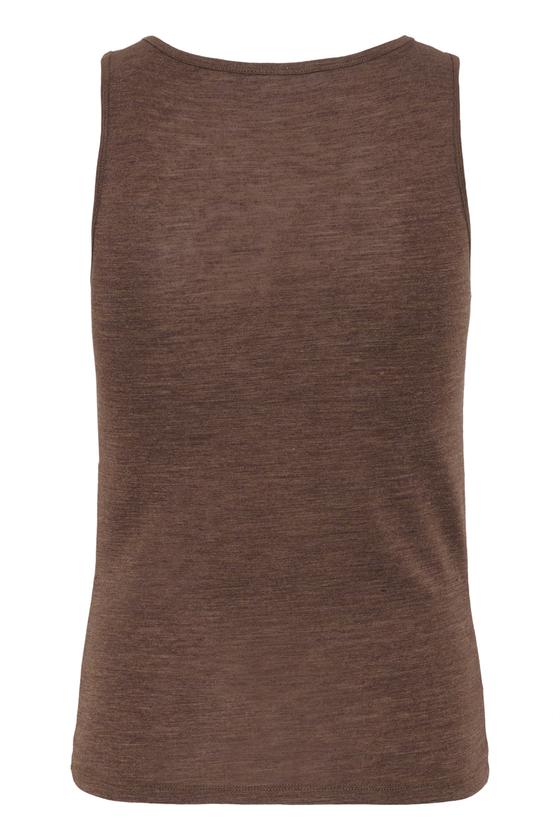 SAINT TROPEZ Tank Top GarimaSZ 30513524 - mokka Melange