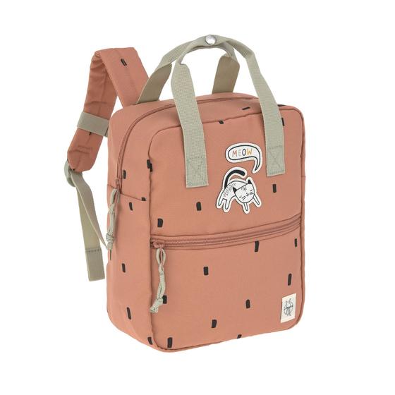 Lässig Kindergartenrucksack Square Happy Prints Karamell