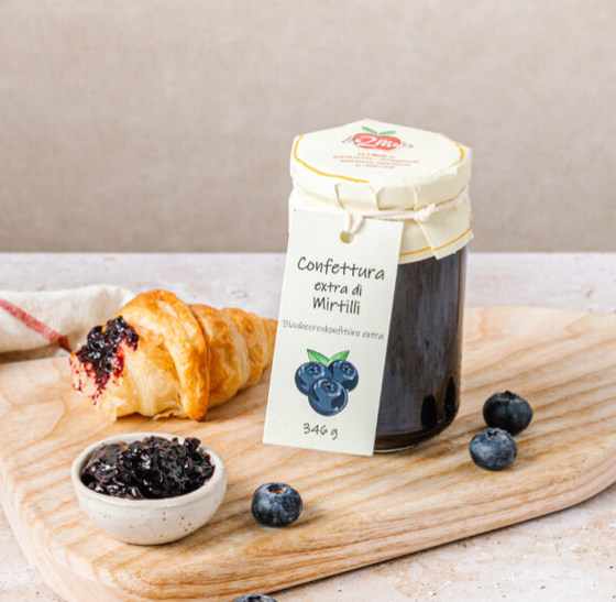 Blaubeer-/Heidelbeer-Konfitüre extra, 0,346 kg