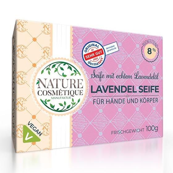 Lavendel Seife aus der Region mit echtem Lavendel Öl - Bio