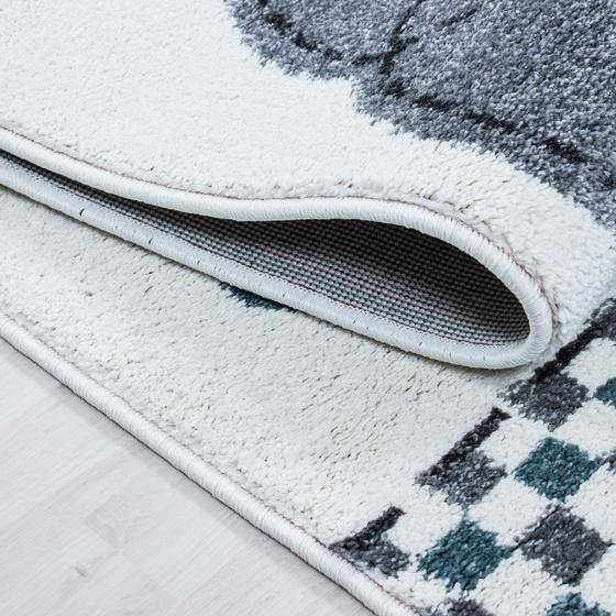 kids Cocuk halisi gri mavi 160 x 230 cm