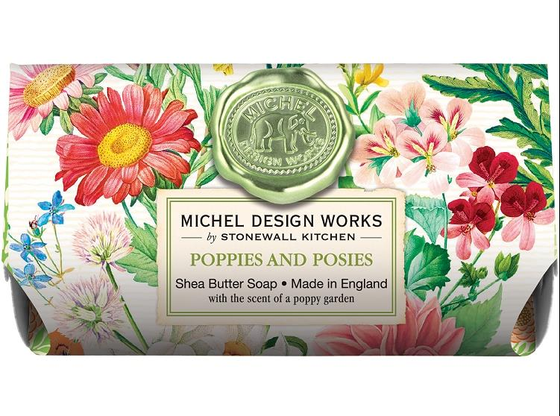 Seife | Badeseife Michel Design Works - Poppies & Posies 