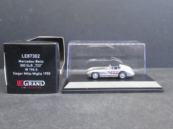 Le Grand 873002 Mercedes Benz (MB) 300 SLR 722 W 196 S Sieger Millle Migilia 1955 Spur H0