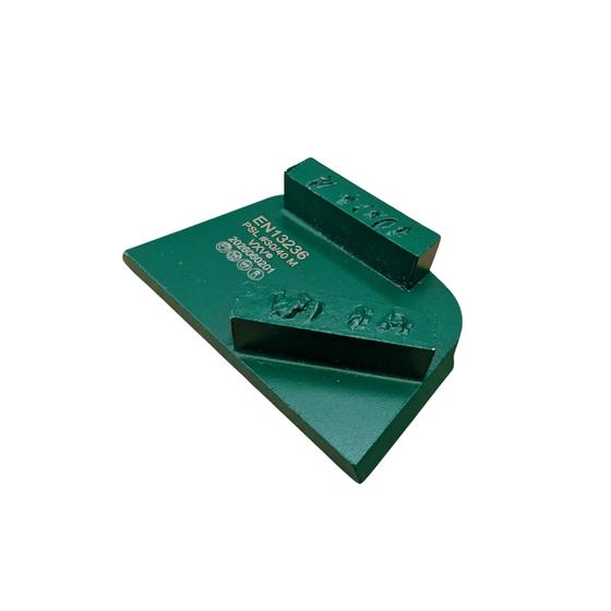 Diamant Schleifschuh <br> passend für Lavina <br> PKD-Split Segmentierung <br> für weiche Beschichtungen