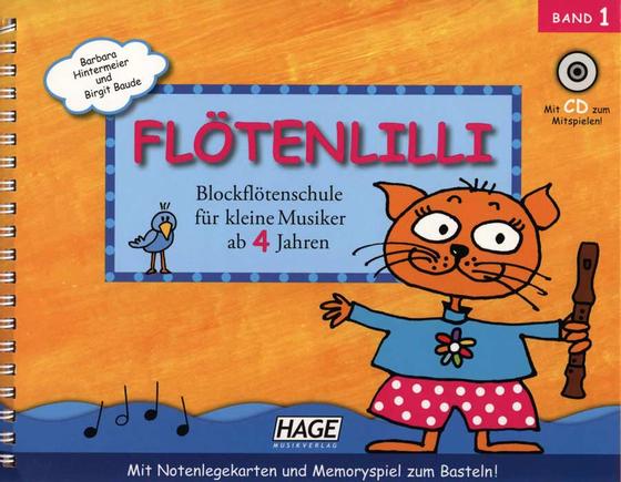 Flötenlilli Band 1 mit CD