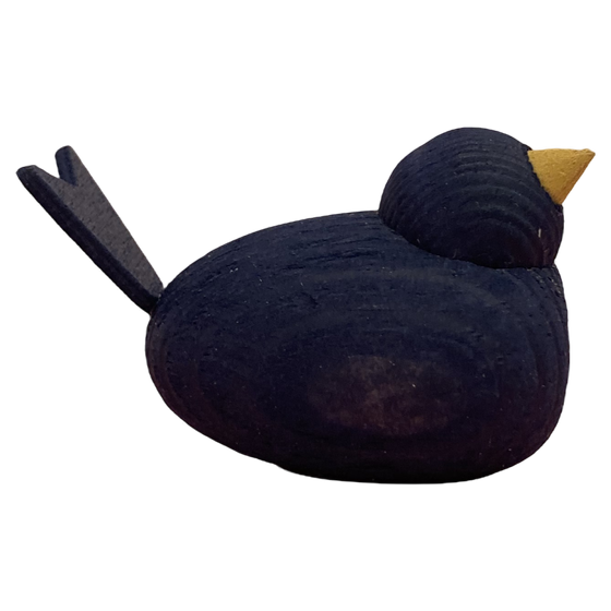 Holzvogel mini sitzend