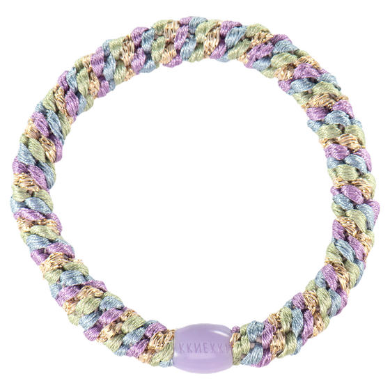 Kknekki Haargummi Mix Lavender Seablue Glitter