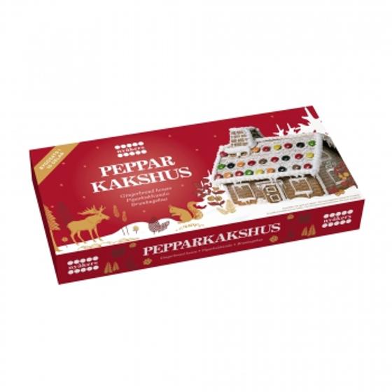 Nyåkers Pepparkakshus (300g Bausatz-Pfefferkuchenhaus, Ohne Deko)