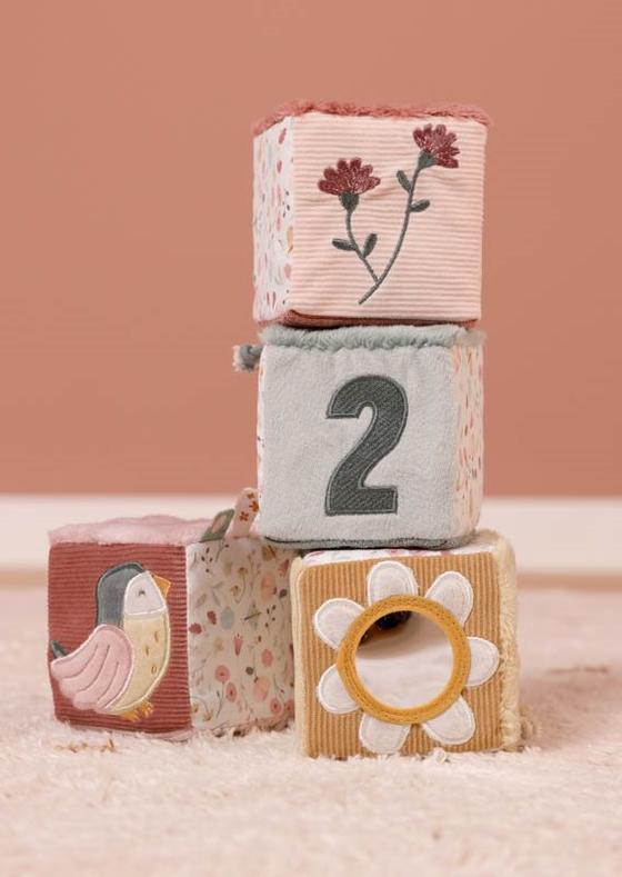 Little Dutch Stoffwürfel Set Flowers & Butterflies