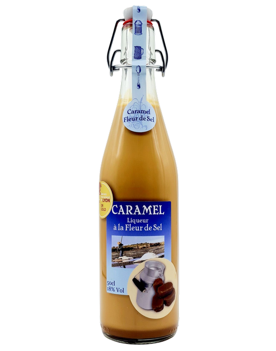 René de Miscault - Liqueur de Caramel à la fleur de Sel (Karamell mit Meersalz)