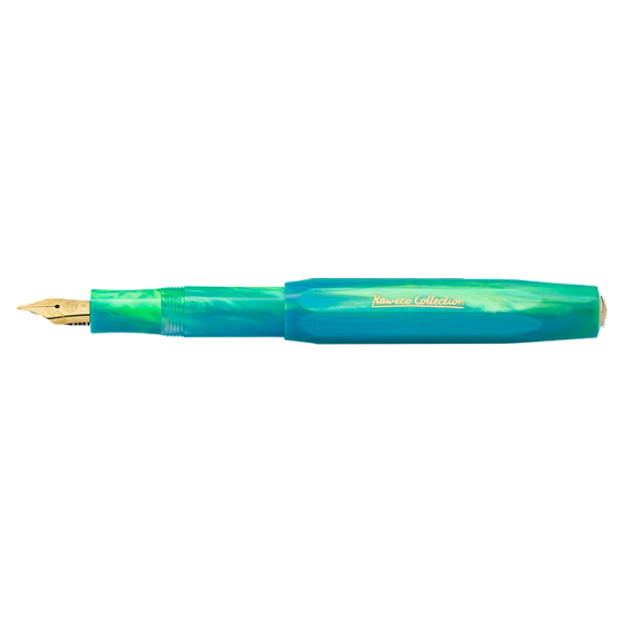 Kaweco Collection Füllhalter Marble Blue Spitze M