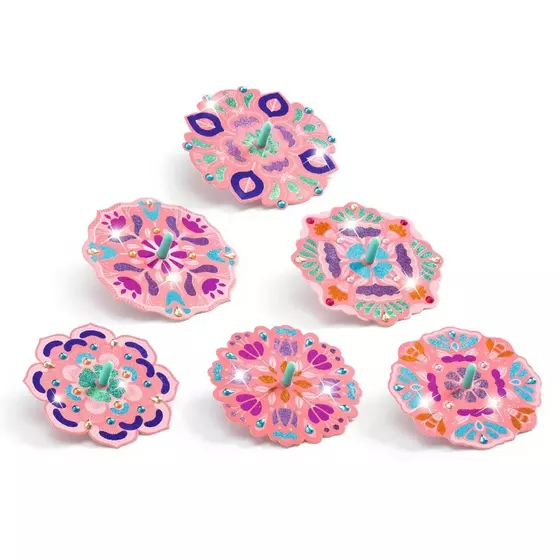 Djeco DIY Kreisel Flower Power