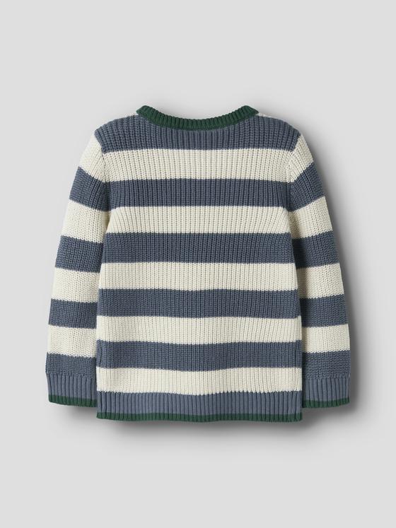Name It Strickpullover Blockstreifen Mirage Blue