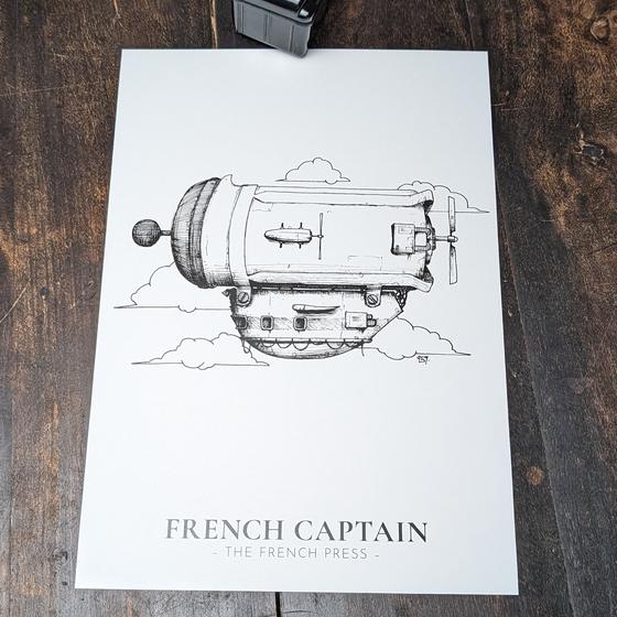 Poster - French Captain