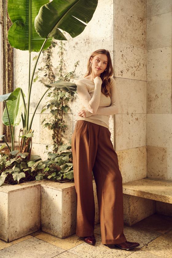 SAINT TROPEZ Hose MaddisonSZ 30514418 - mokka